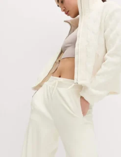 Borg Funnel Neck Fleece Jacket