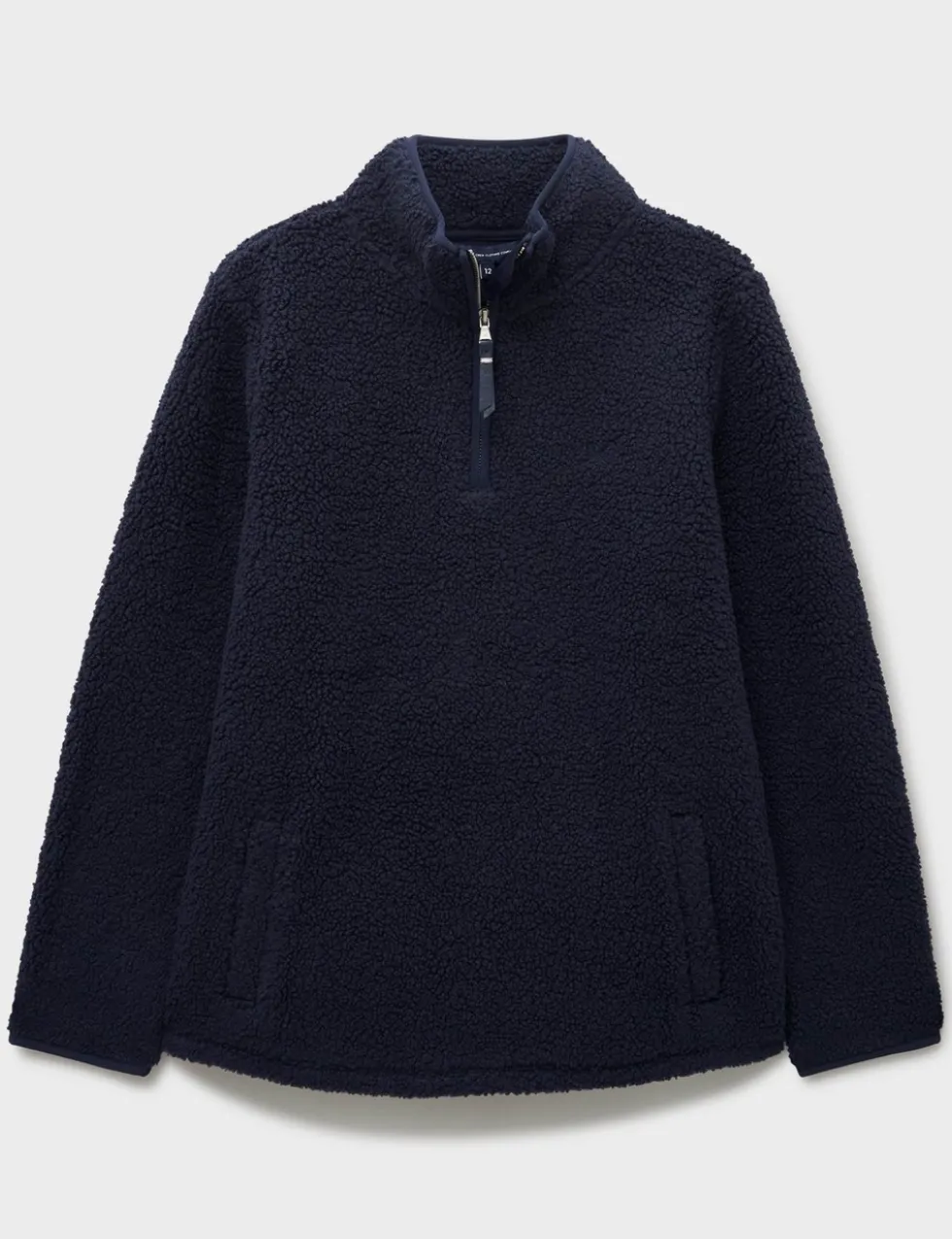 Borg Funnel Neck Half Zip Fleece