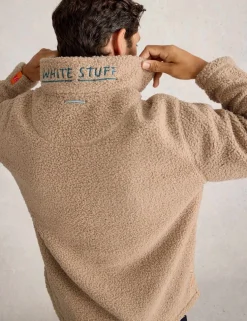 Borg Half Zip Sweatshirt
