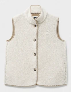 Borg High Neck Gilet