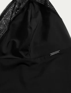 Boston Microfibre Non Wired Lace Trim Slip