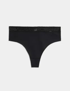 Boston No VPL Microfibre High Waisted Thong