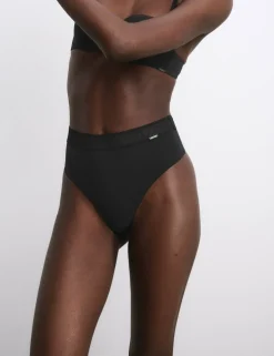 Boston No VPL Microfibre High Waisted Thong