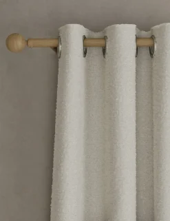 Bouclé Eyelet Curtains