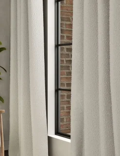 Bouclé Eyelet Curtains