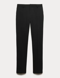 Boys' Skinny Leg Longer Length School Trousers (2-18 Yrs)