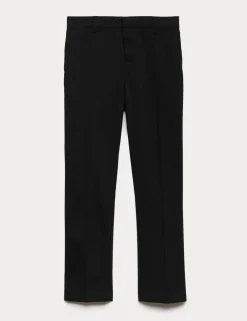 Boys' Slim Leg Slim Waist School Trousers (2-18 Yrs)