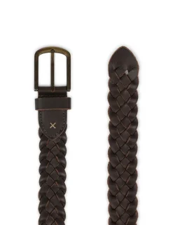 Braided Leather Belt