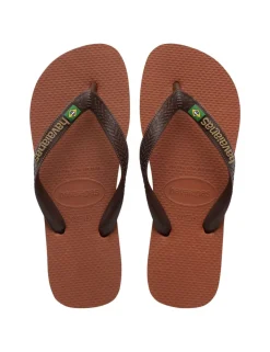 Brasil Logo Flip Flops