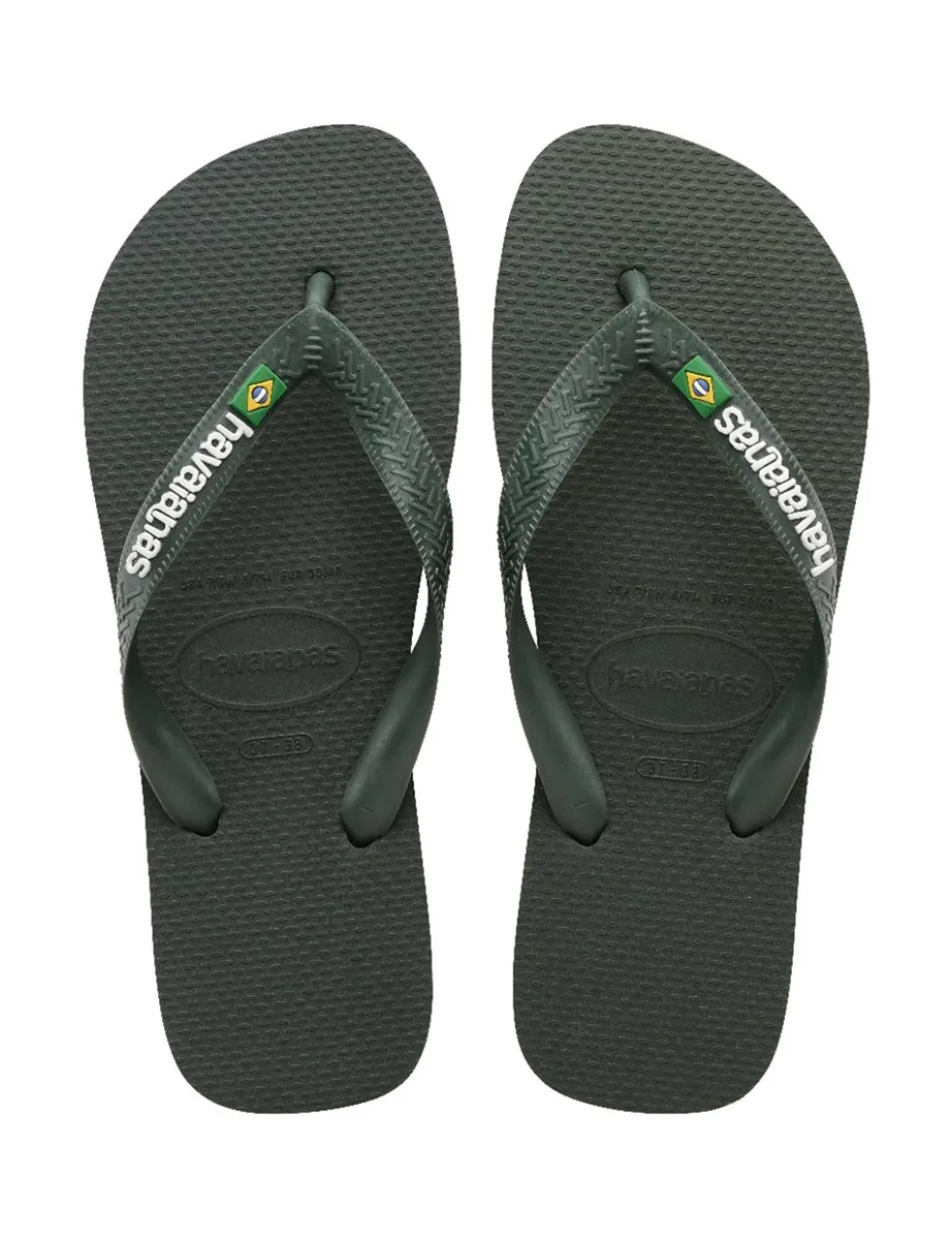 Brasil Logo Flip Flops