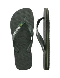 Brasil Logo Flip Flops