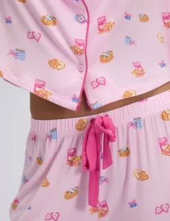 Breakfast Modal Rich Pyjama Set