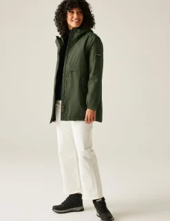 Brielly Waterproof Hooded Raincoat