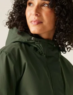 Brielly Waterproof Hooded Raincoat