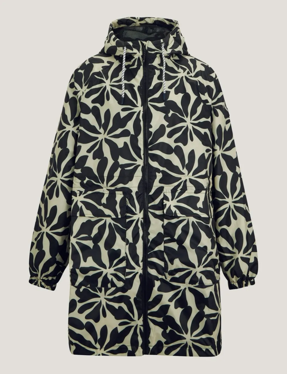 Brindle Printed Packaway Rain Jacket