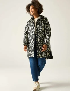 Brindle Printed Packaway Rain Jacket