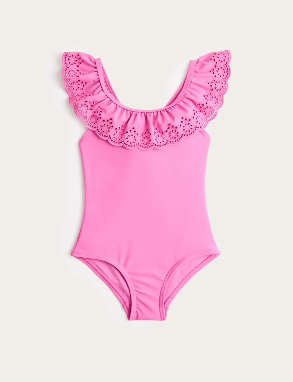 Broderie Frill Swimsuit (2-8 Yrs)