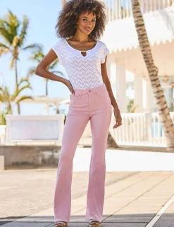 Broderie Scoop Neck Top