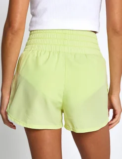 Bronte Woven High Waisted Running Shorts