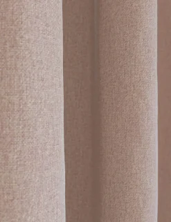 Brushed Pencil Pleat Blackout Thermal Curtains