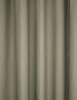 Brushed Pencil Pleat Blackout Thermal Curtains