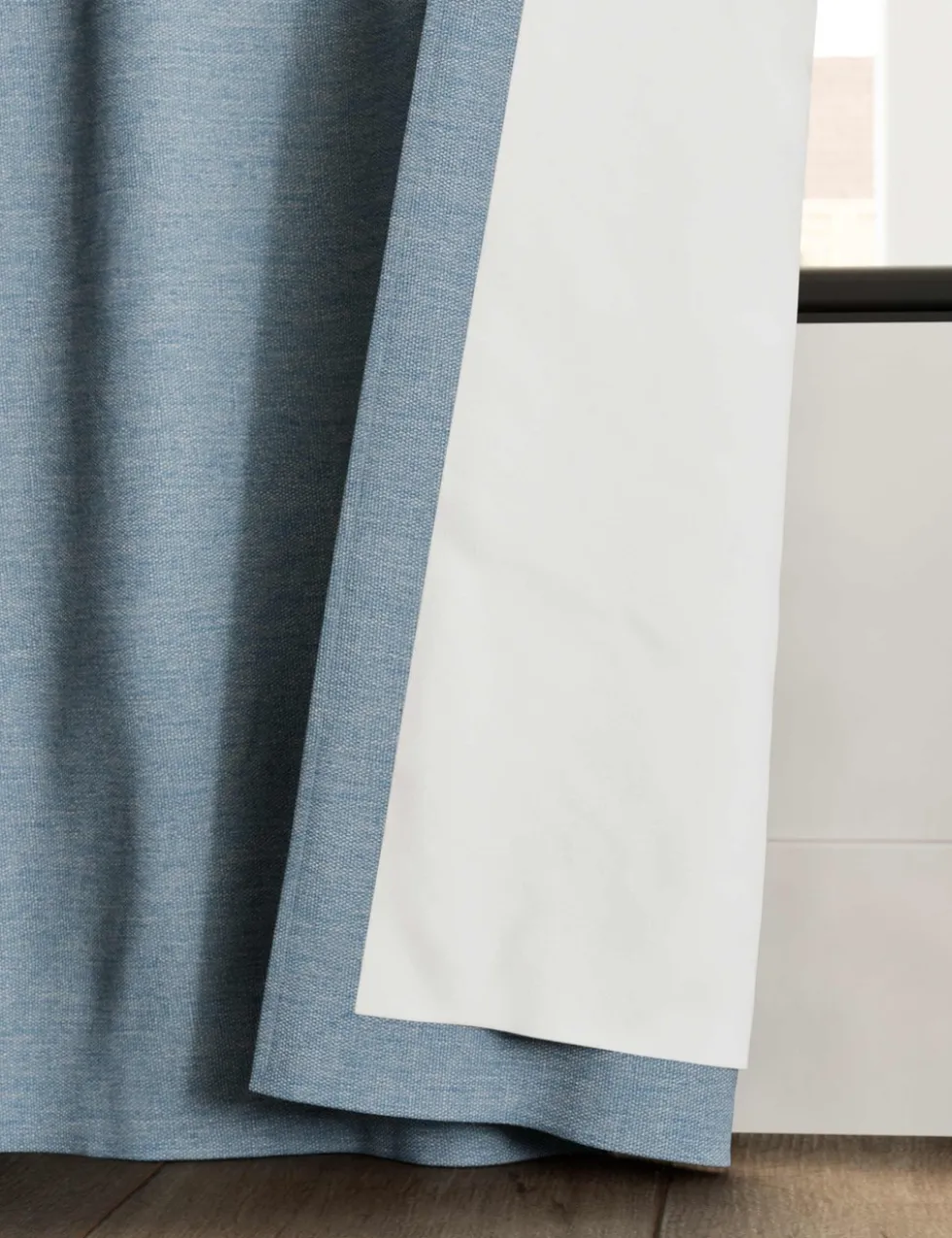 Brushed Pencil Pleat Blackout Ultra Thermal Curtains