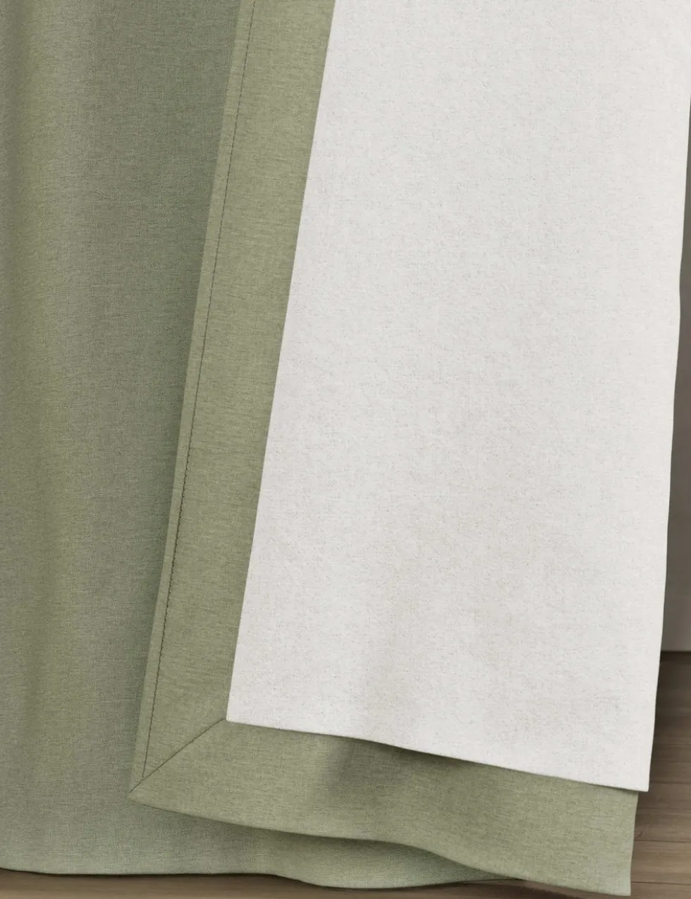 Brushed Pencil Pleat Blackout Ultra Thermal Curtains