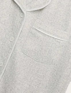 Brushed Pointelle Revere Pyjamas (1-16 Yrs)