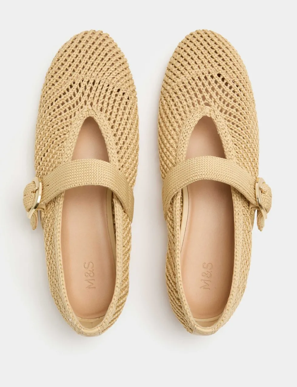 Buckle Flat Mary Jane Ballet Pumps