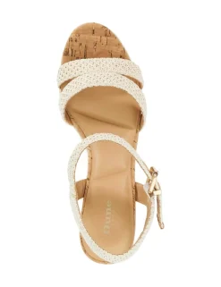 Buckle Wedge Sandals