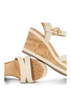 Buckle Wedge Sandals