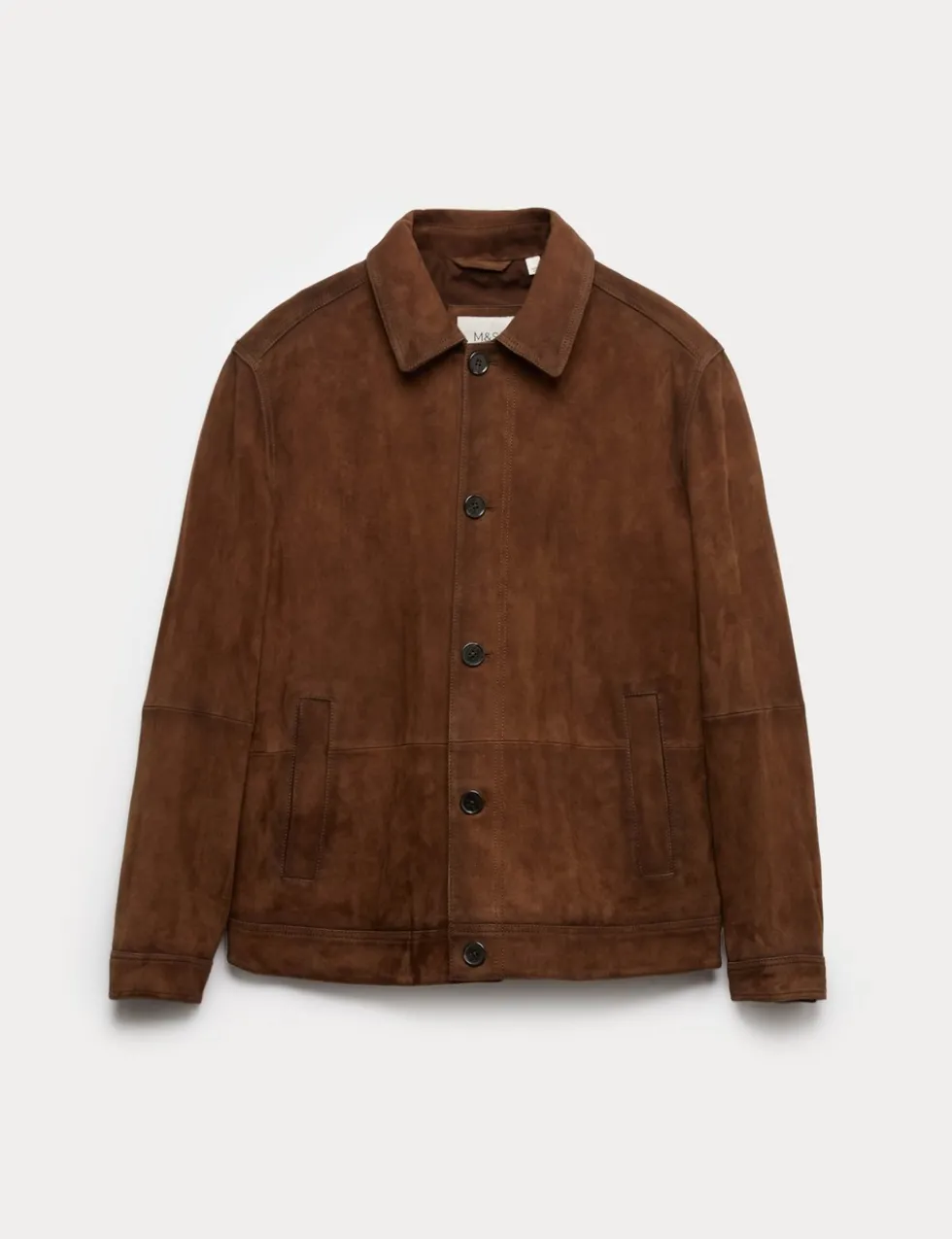 Burnished Suede Chore Jacket