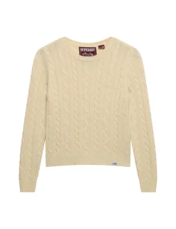 Cable Knit Crew Neck Jumper