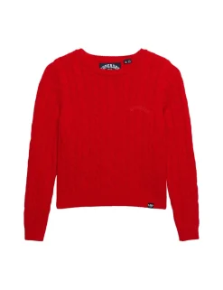 Cable Knit Crew Neck Jumper