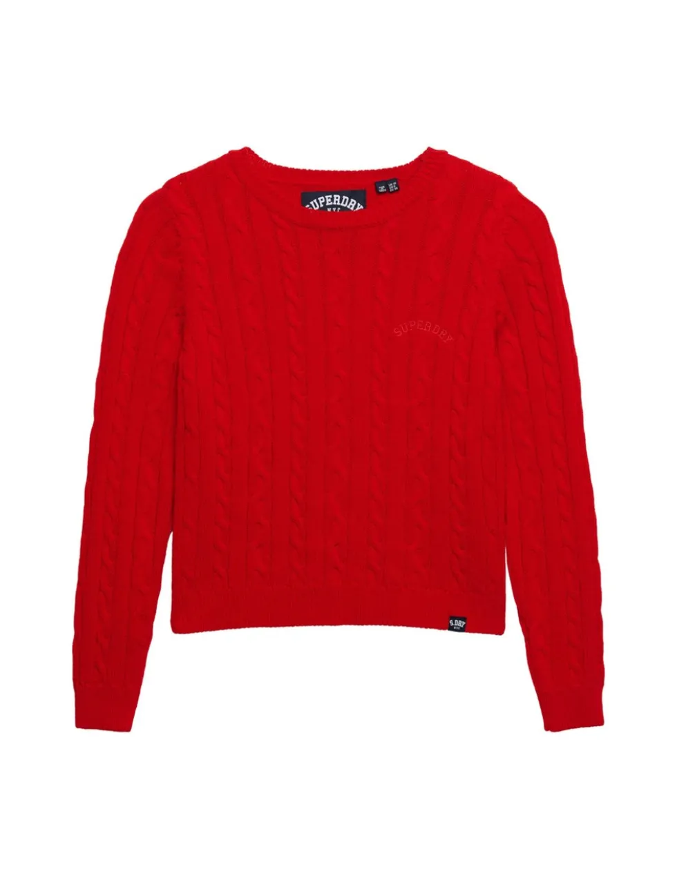 Cable Knit Crew Neck Jumper