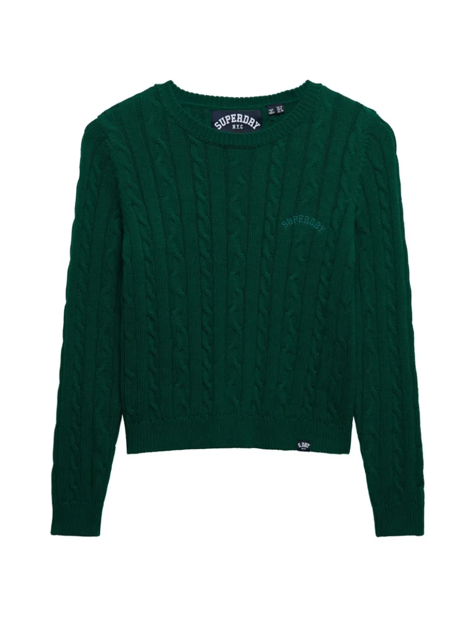 Cable Knit Crew Neck Jumper