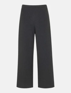 Camilla Side Zip Wide Leg Cropped Trousers