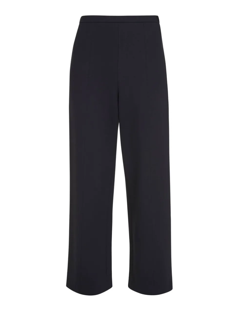 Camilla Side Zip Wide Leg Cropped Trousers