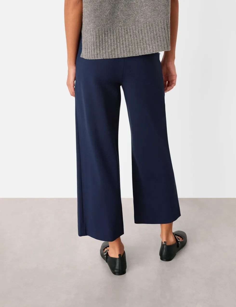 Camilla Wide Leg Cropped Trousers