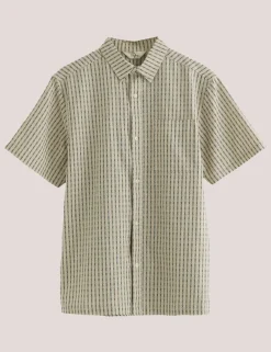 Camilo Relaxed Fit Cotton Rich Printed Shirt
