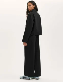 Canvas Collared Utility Jacket