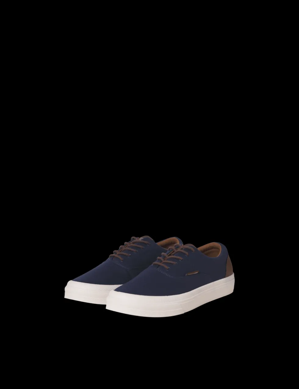 Canvas Lace-Up Trainers