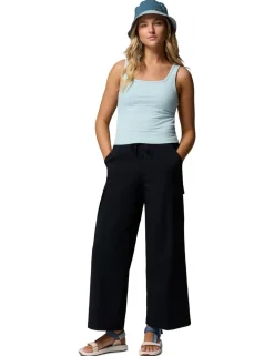 Cargo Drawstring Wide Leg Trousers