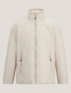 Carlotte Padded Quilted Zip Up Jacket
