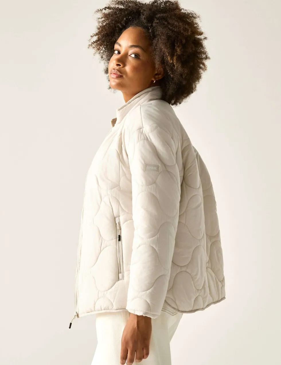 Carlotte Padded Quilted Zip Up Jacket