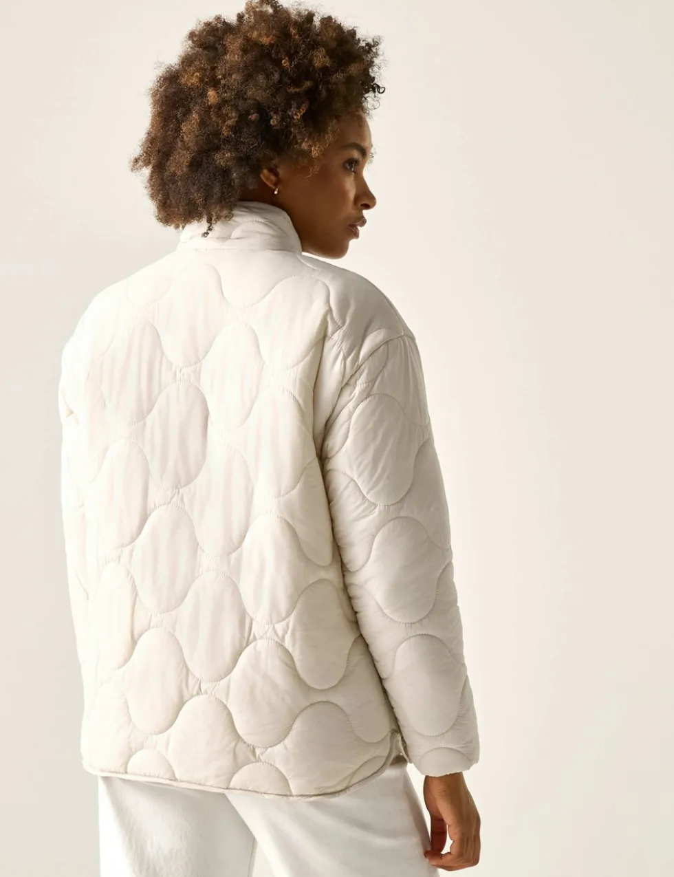 Carlotte Padded Quilted Zip Up Jacket