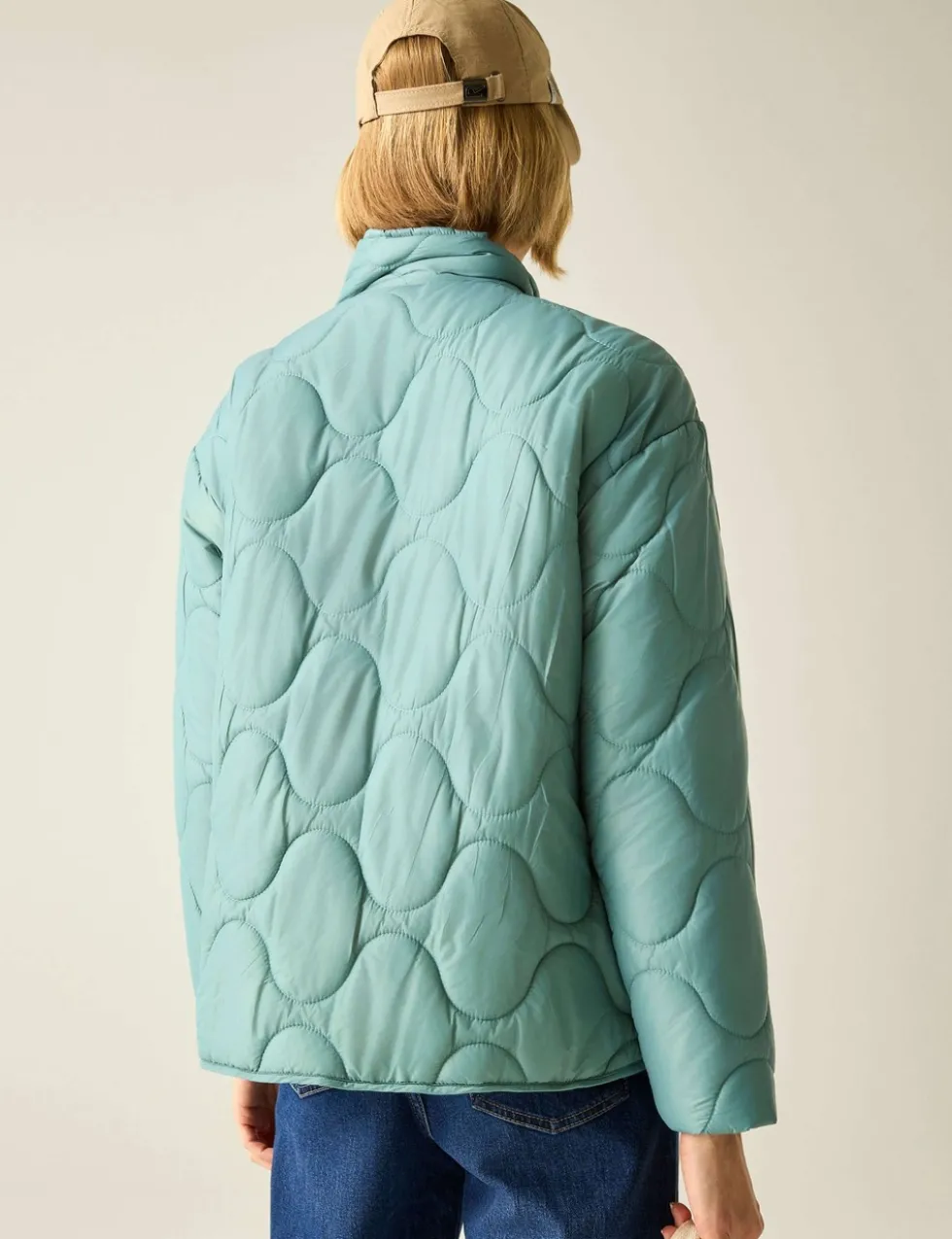 Carlotte Padded Quilted Zip Up Jacket