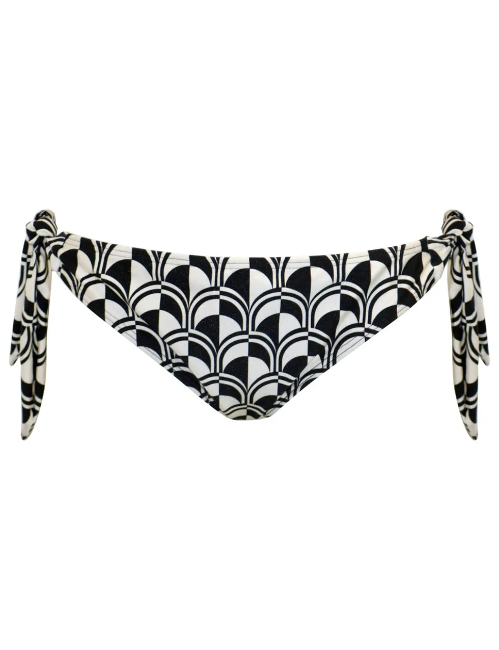 Casablanca Printed Tie Side Bikini Bottoms