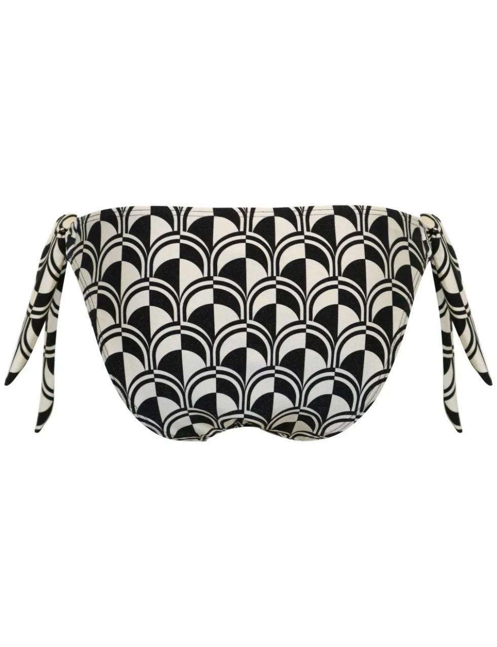 Casablanca Printed Tie Side Bikini Bottoms