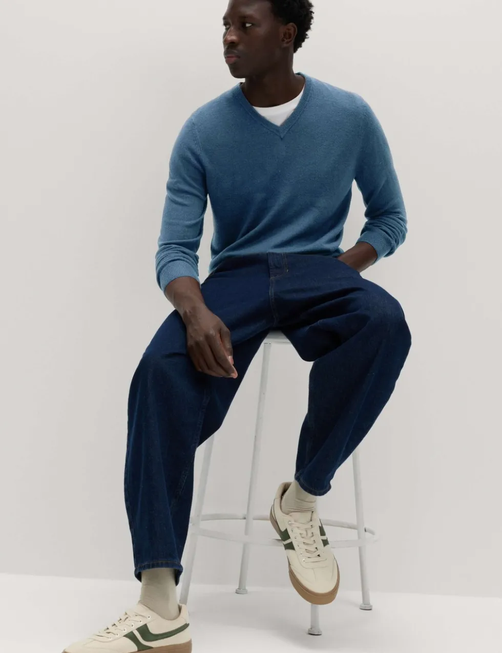 Cashmilon™ V-Neck Jumper